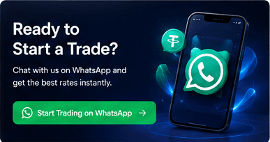 Illustration inviting you to start a trade with Thorpe Exchange.